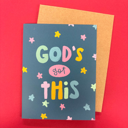 God's Got This Greeting Card - Kingfolk Co.