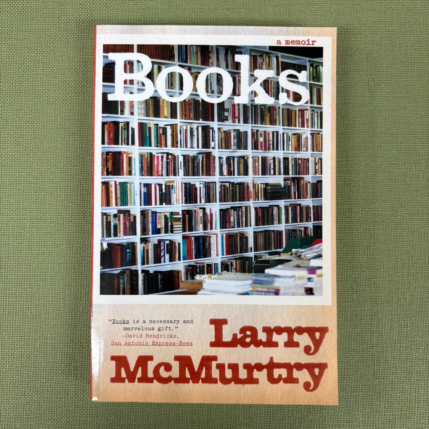 Books: A Memoir - Larry McMurtry - Simon and Schuster