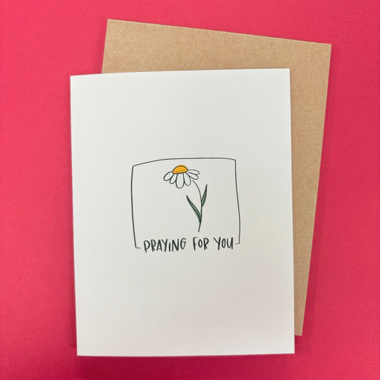 Praying For You Greeting Card - Kingfolk Co.