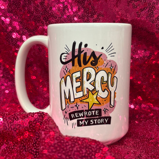 His Mercy Mug - Mug and Mini