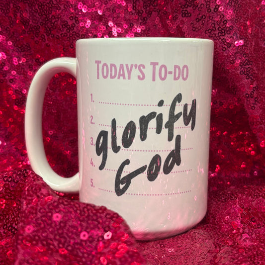 To Do: Glorify God Mug - Mug and Mini