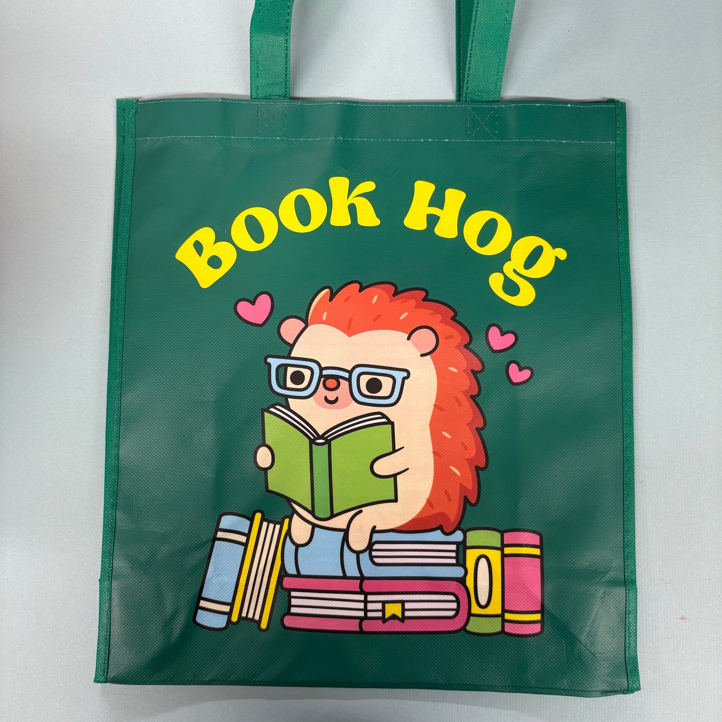 Book Hog Reusable Shopping Tote - Chronicle Books