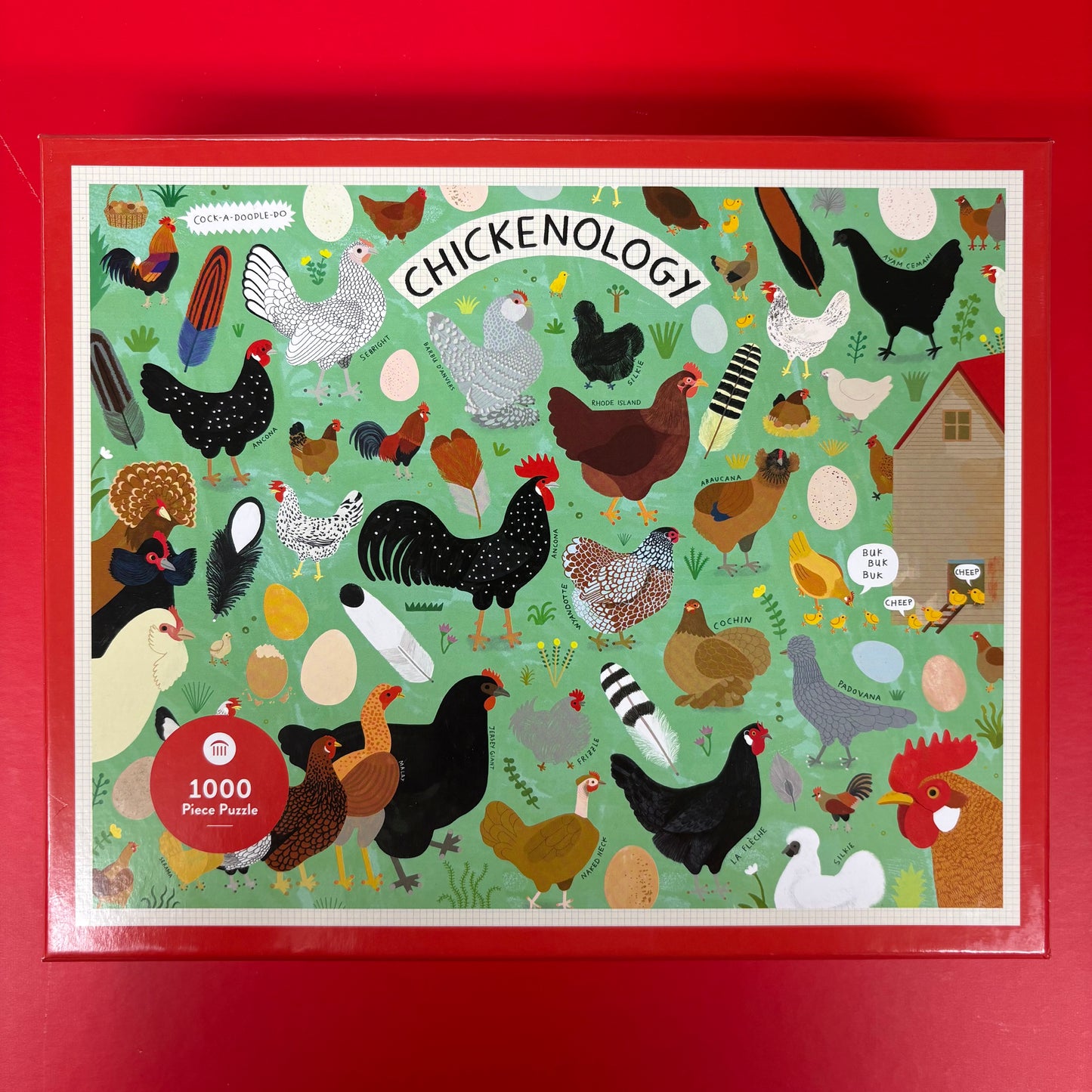 Chickenology Puzzle - Chronicle Books