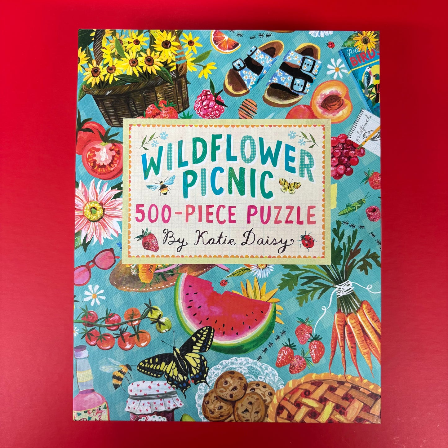 Wildflower Picnic Puzzle - Chronicle Books