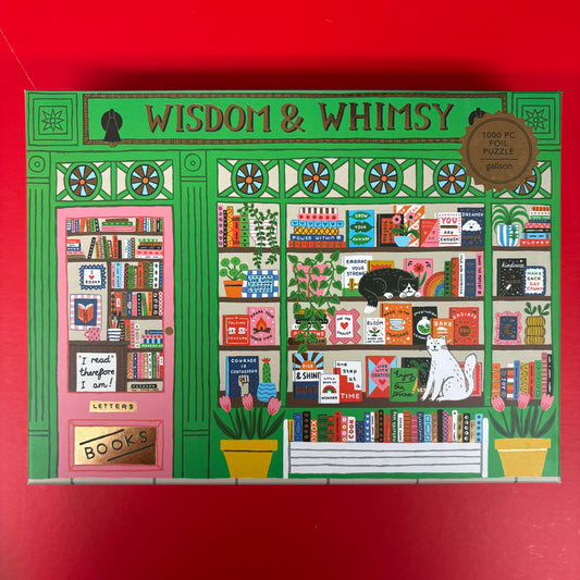 Wisdom and Whimsy Bookshop Puzzle - Chronicle Books