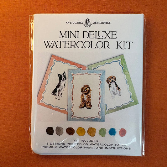 Dogs Mini Watercolor Painting Kit - Antiquaria Mercantile