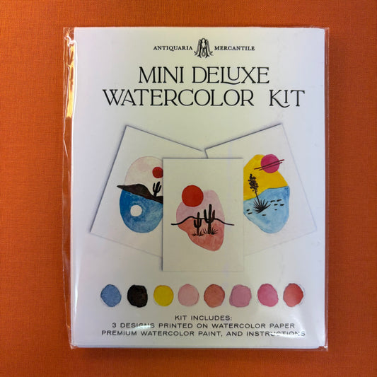 Desert Landscapes Mini Watercolor Painting Kit - Antiquaria Mercantile