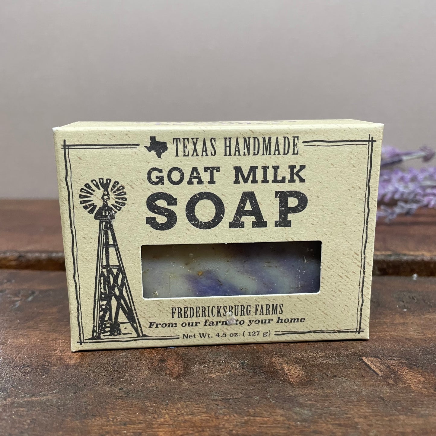 "Lavender" Bar Soap -Fredericksburg Farms