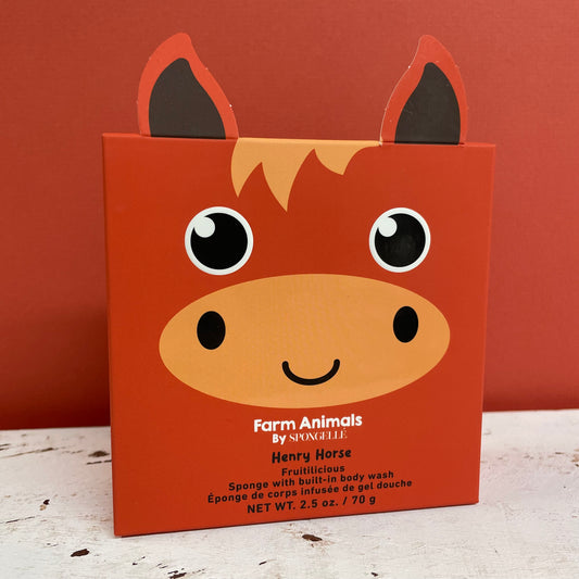 Henry Horse- Body Wash Buffer- Spongelle
