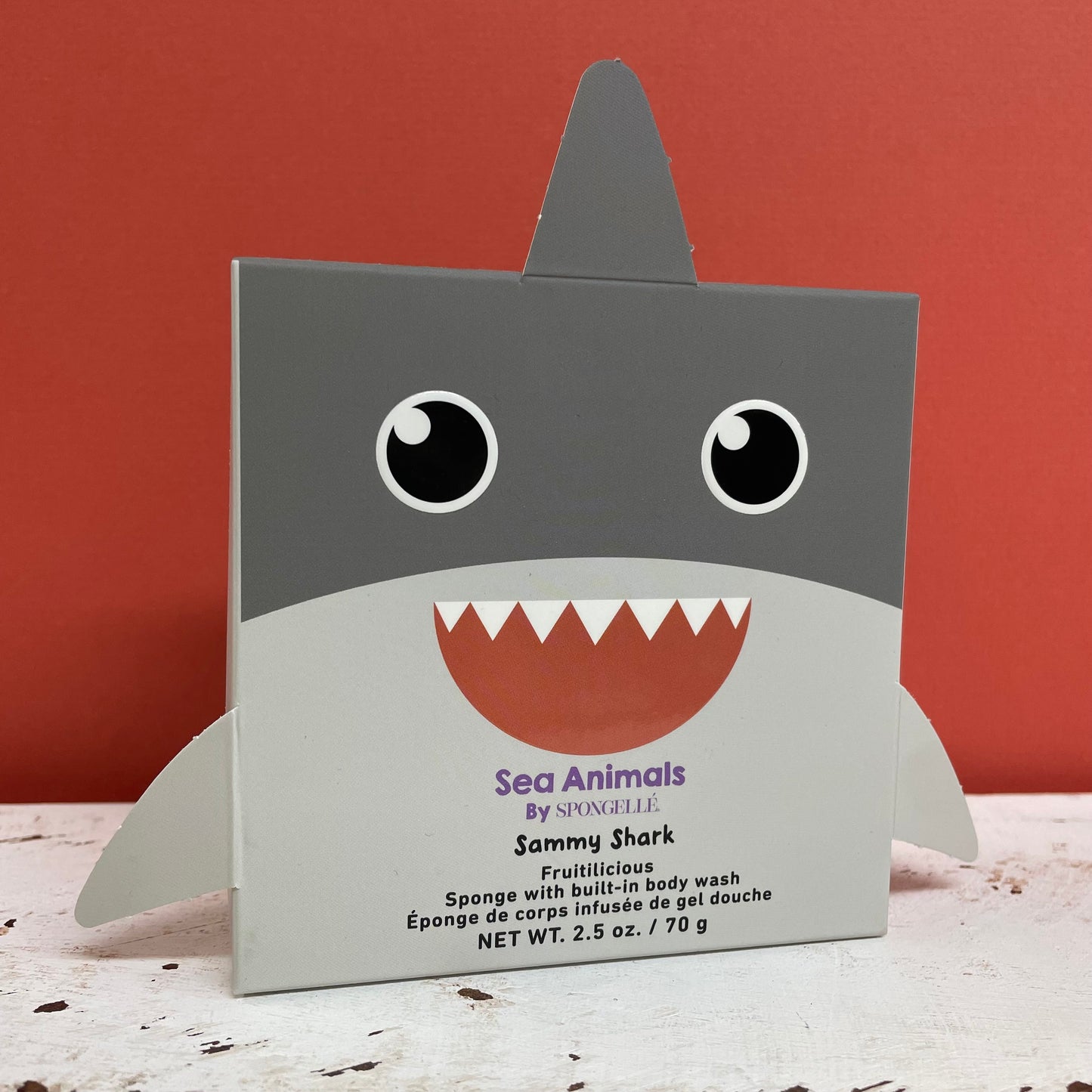 Sammy Shark- Body Wash Buffer- Spongelle