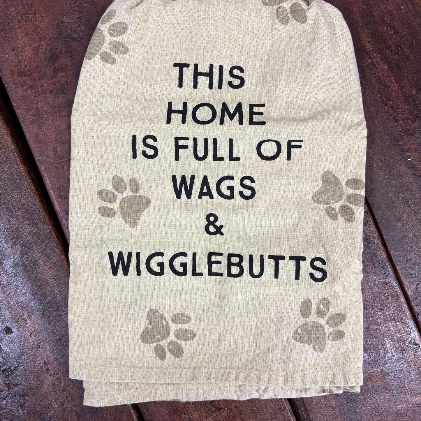 Wags and Wigglebutts Kitchen Towel - Primitives By Kathy