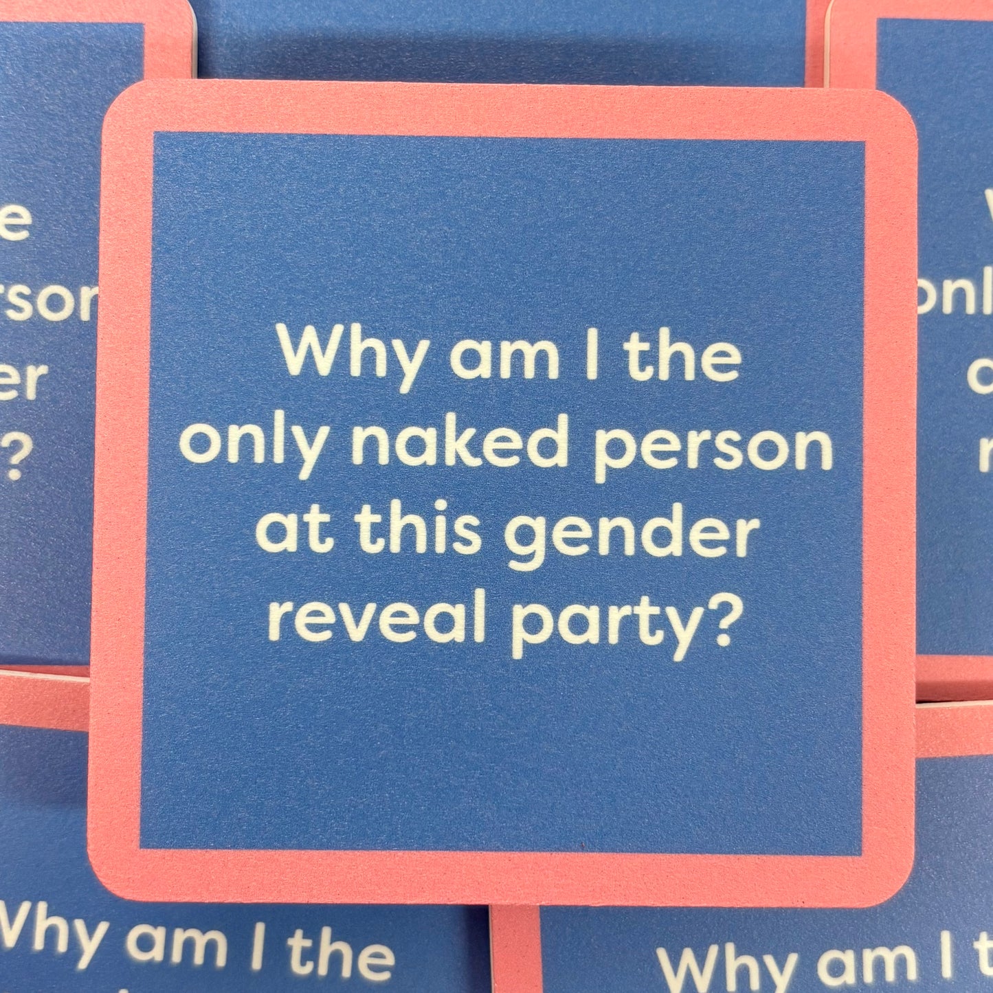 Gender Reveal Coaster - Drinks On Me