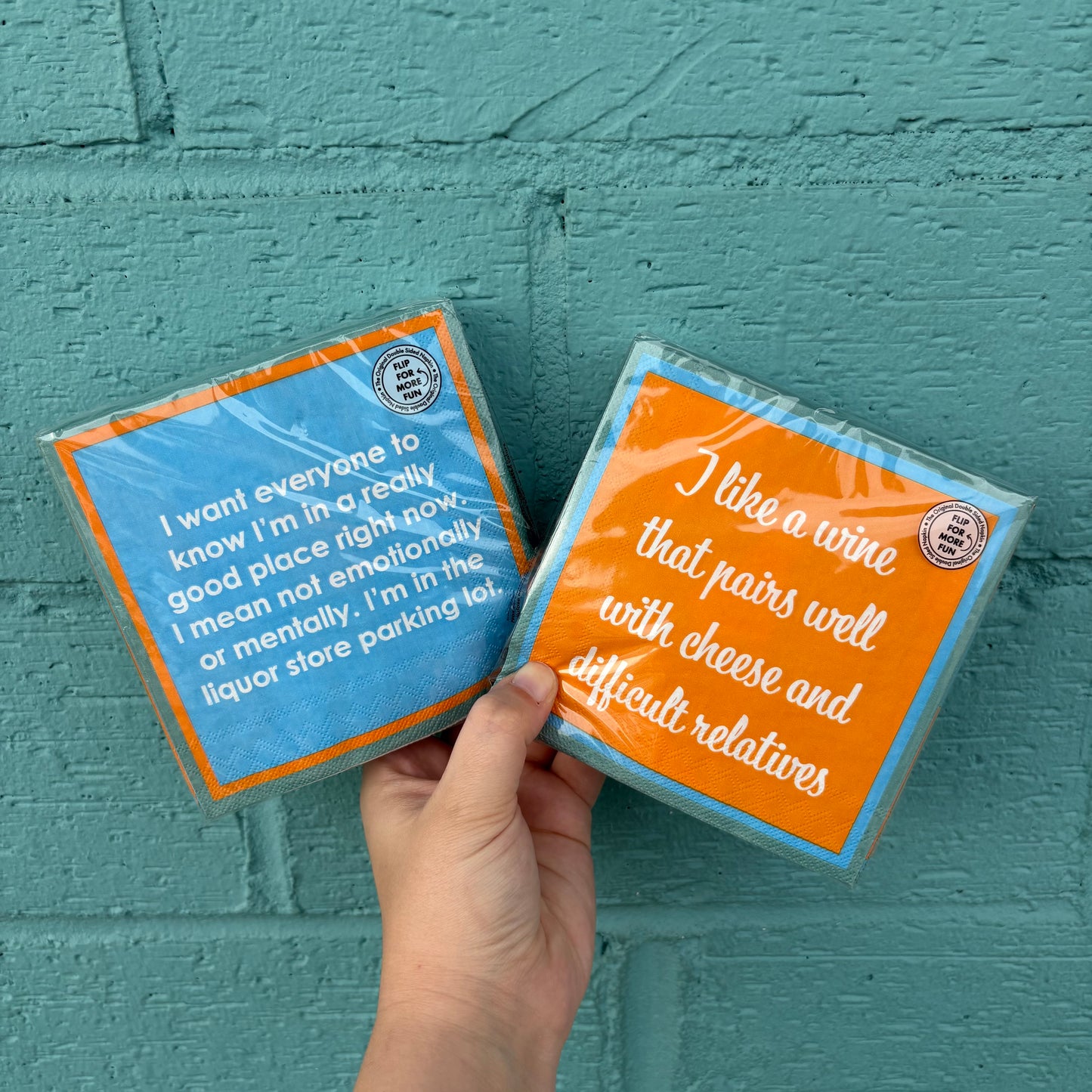 Good Place Napkins - Drinks On Me
