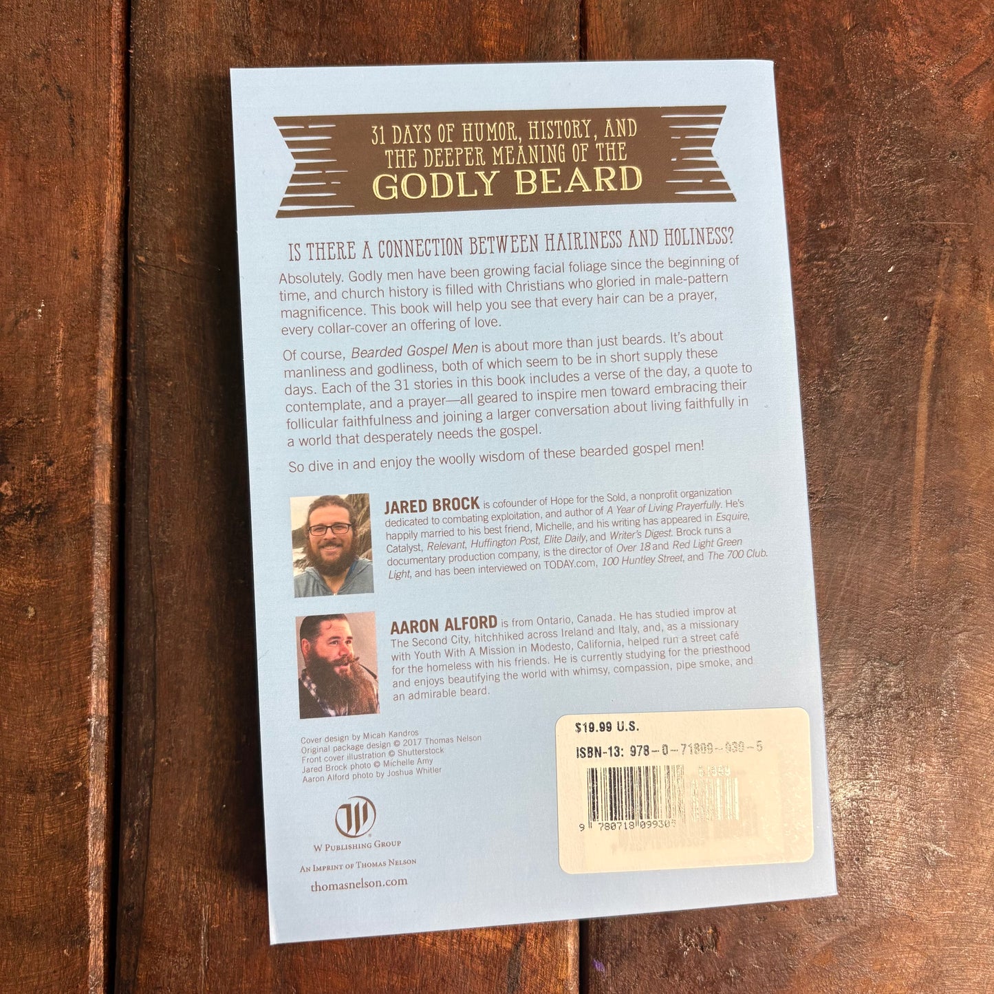 Bearded Gospel Men - HarperCollins