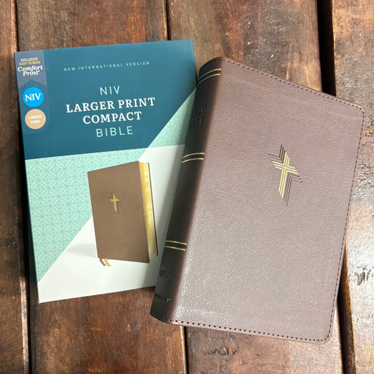 NIV Larger Print Compact Bible - HarperCollins