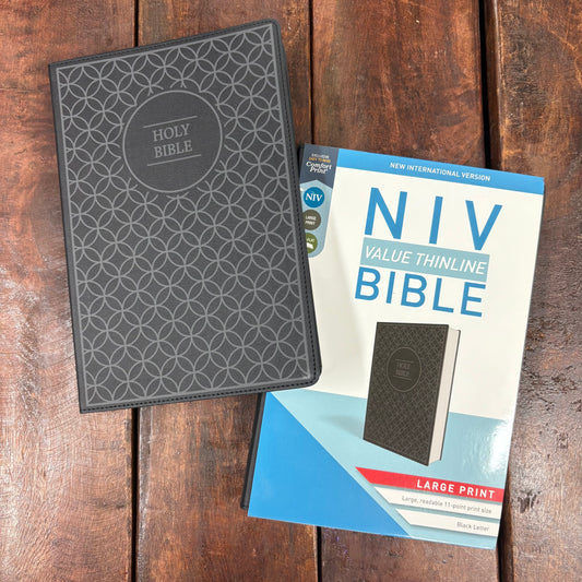 NIV Value Thinline Bible, Large Print - HarperCollins