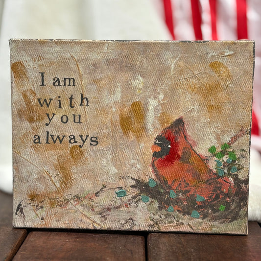 I Am With You Always Canvas - Glory Haus