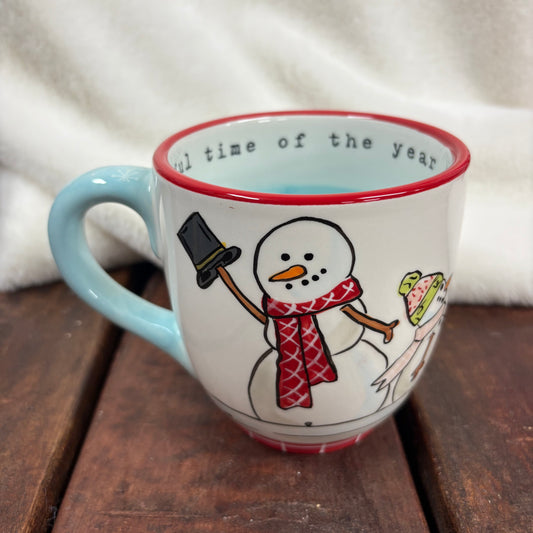 Most Wonderful Time Of Year Snowman Mug - Glory Haus