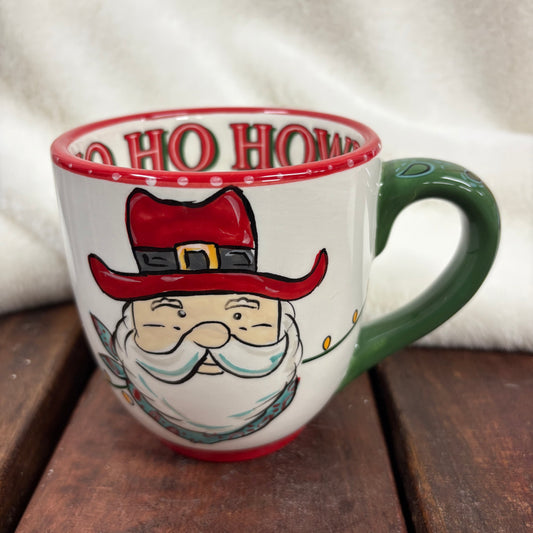 Ho Ho Howdy Santa Mug - Glory Haus
