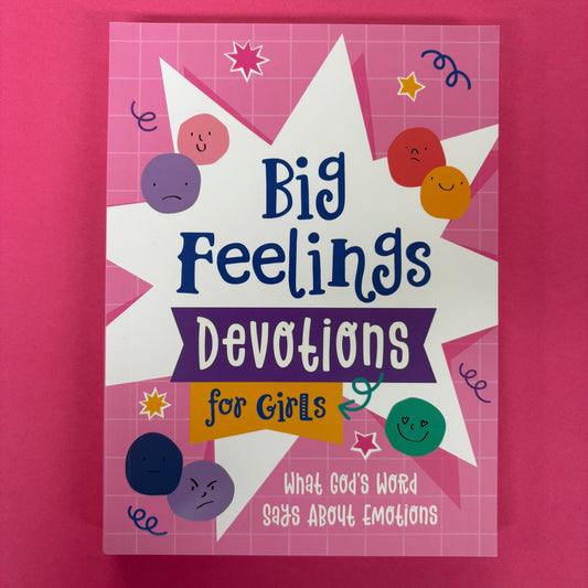 Big Feelings Devotions For Girls - Barbour Publishing
