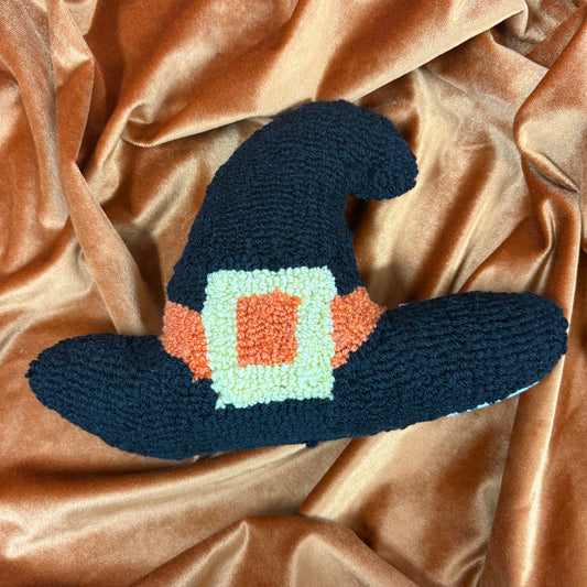 Witch Hat Shaped Pillow - C and F Home