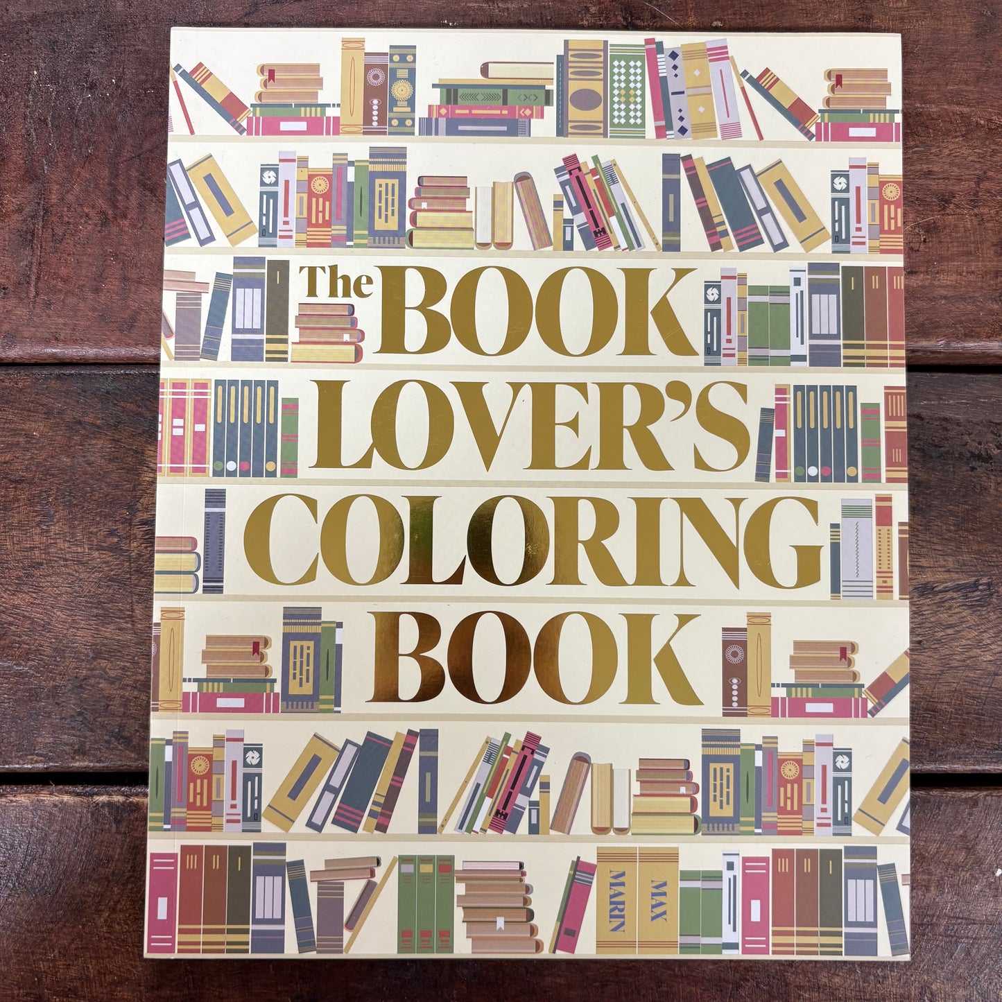 The Book Lover's Coloring Book - Texas Bookman