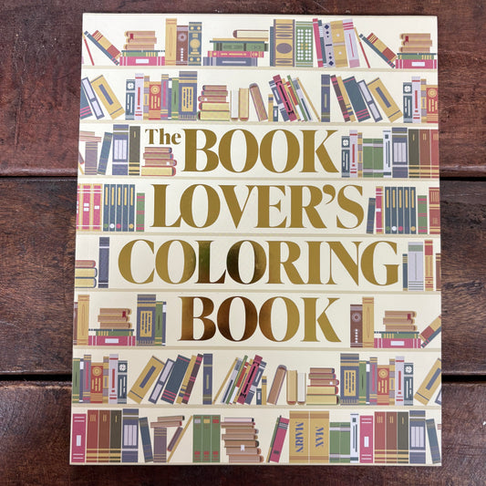 The Book Lover's Coloring Book - Texas Bookman