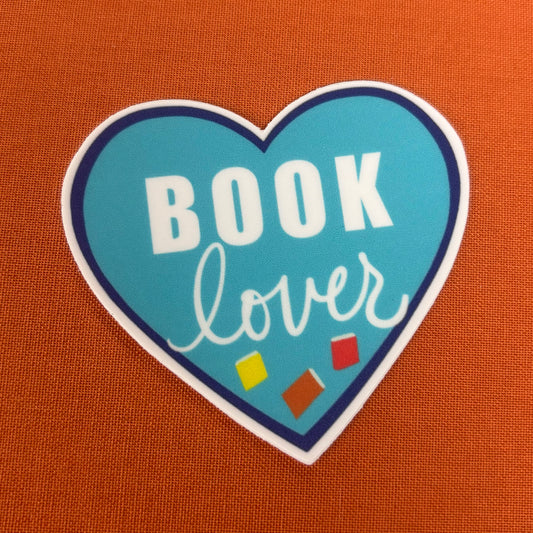 Book Lover Vinyl Sticker - AddPeace Studio