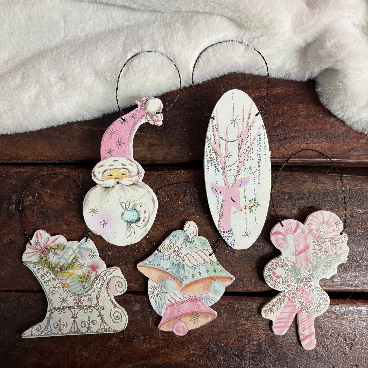 Pastel Ornaments - Primitives By Kathy