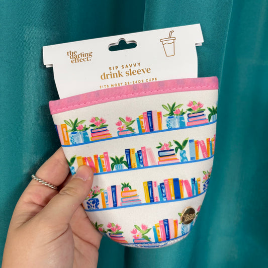 Book Shelfie Drink Sleeve - The Darling Effect