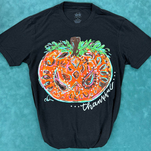 Callie's Thankful Pumpkin Tee - Texas True Threads