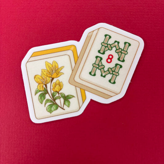 Mahjong Tiles Stickers - Big Moods
