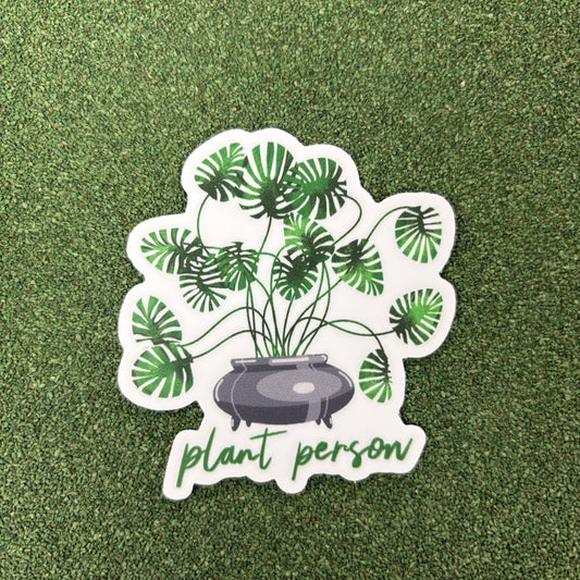 Plant Person Sticker - Big Moods