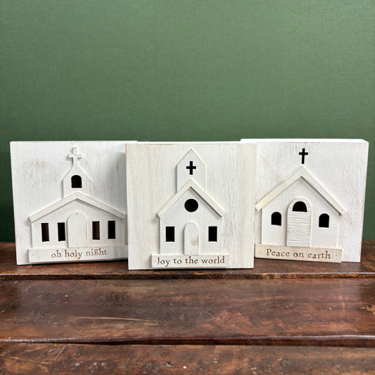 LED Church Sitters - Mud Pie