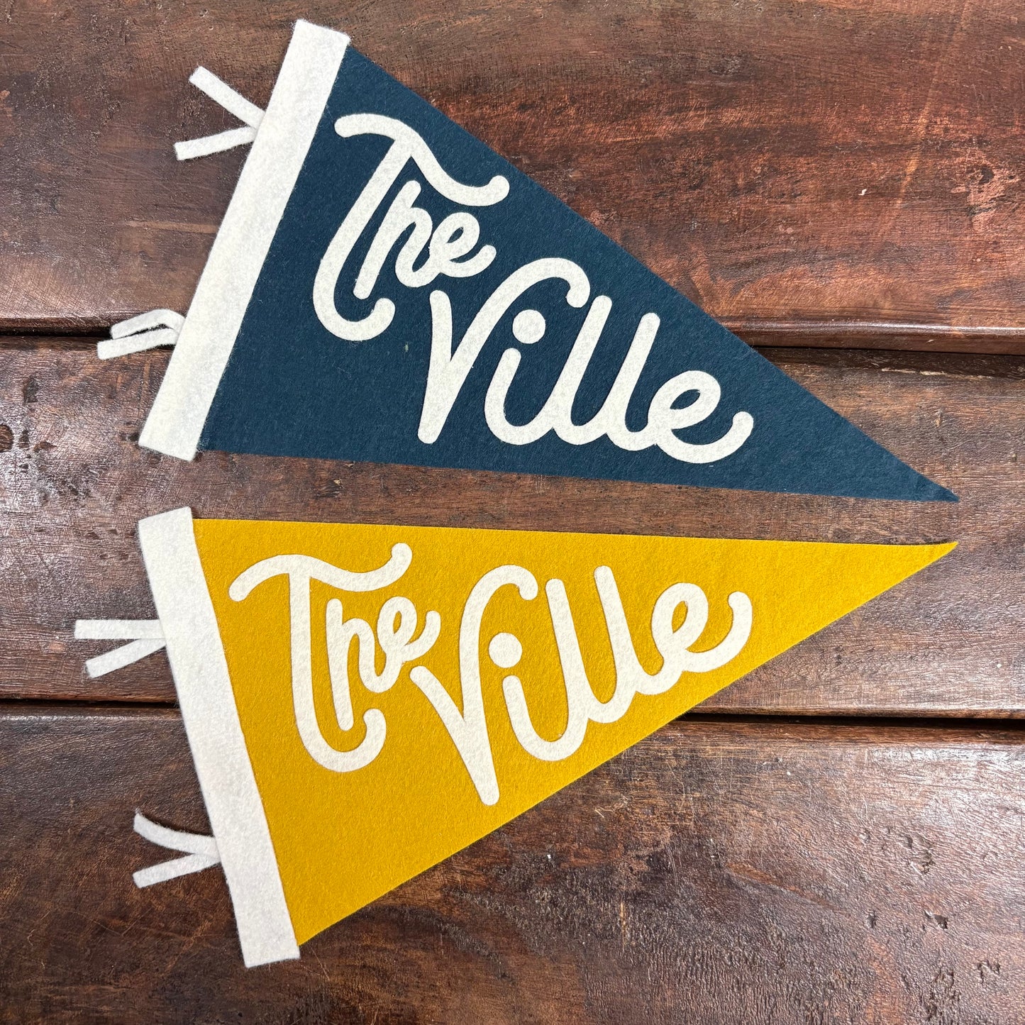 The Ville Felt Pennants - Traveldashery