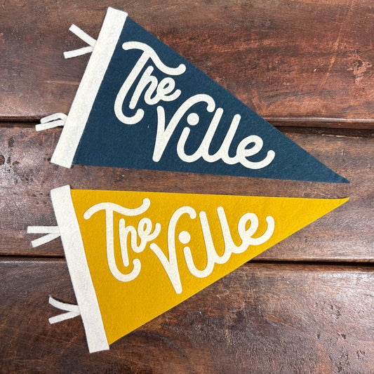 The Ville Felt Pennants - Traveldashery