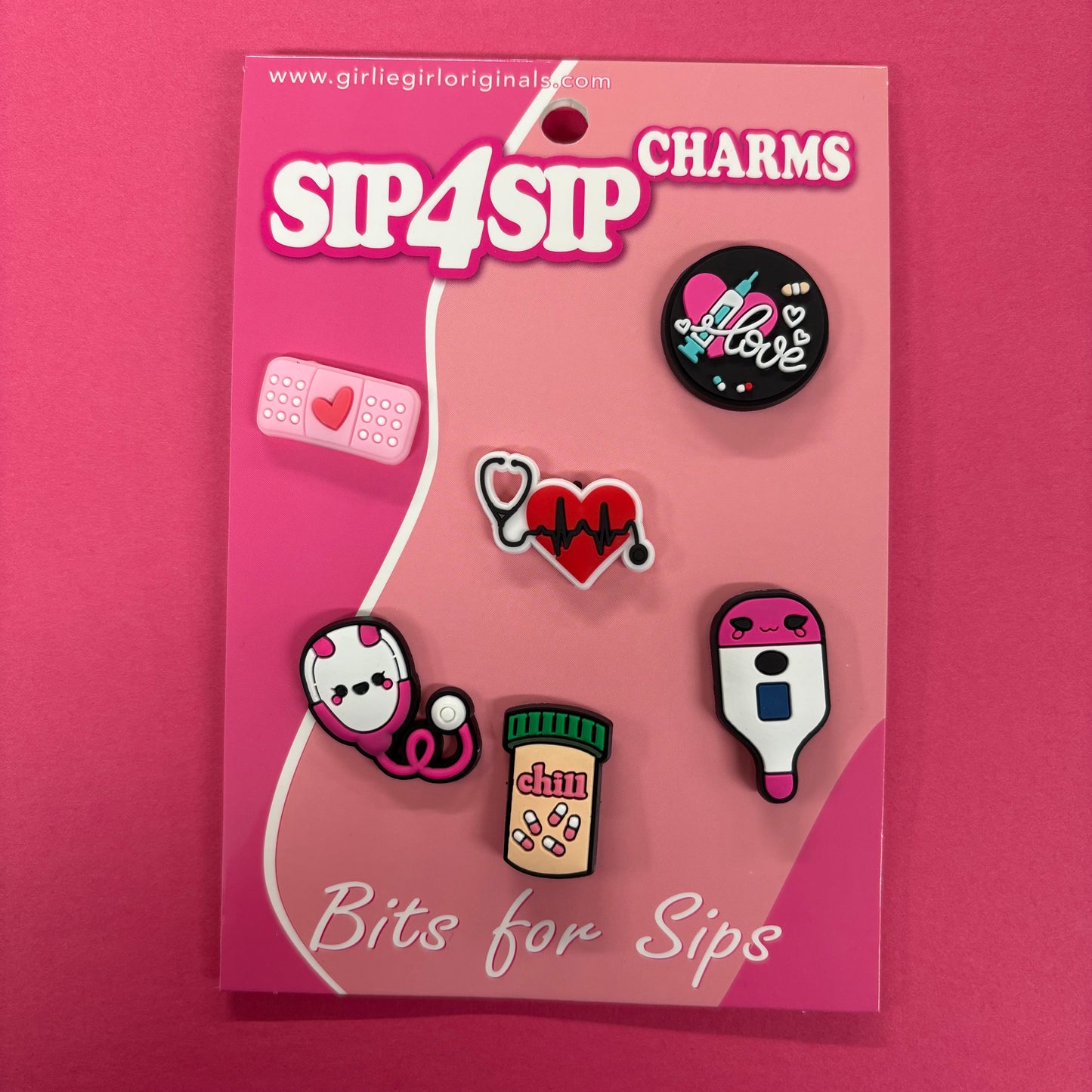 Nurse Charms - Sip4Sip - Girlie Girl Originals