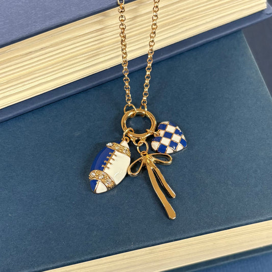 Game Day Multi-Charm Necklace - Sophia Collection
