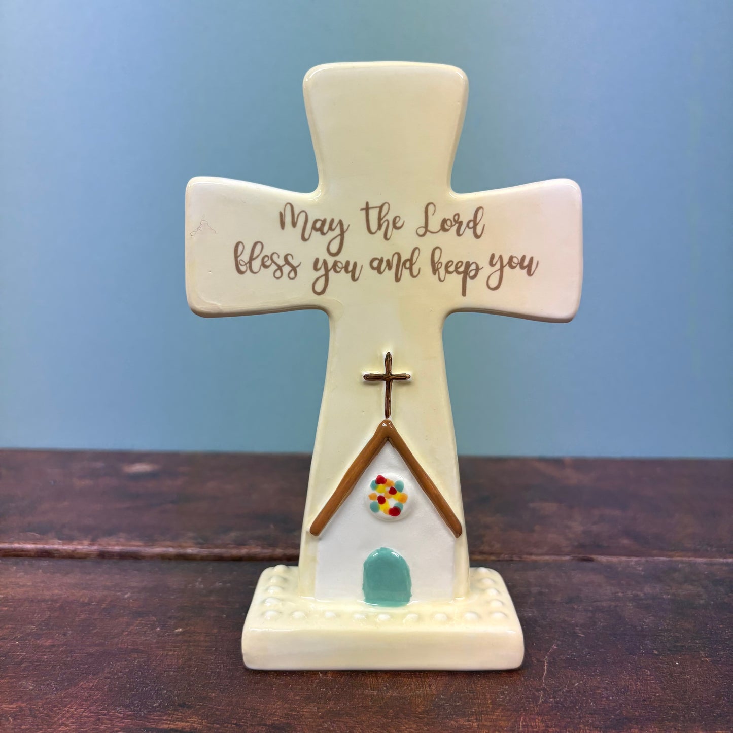 Lord Bless and Keep You Standing Cross - Glory Haus