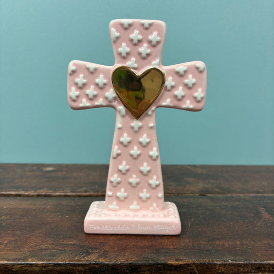For This Child I Have Prayed Standing Cross - Glory Haus