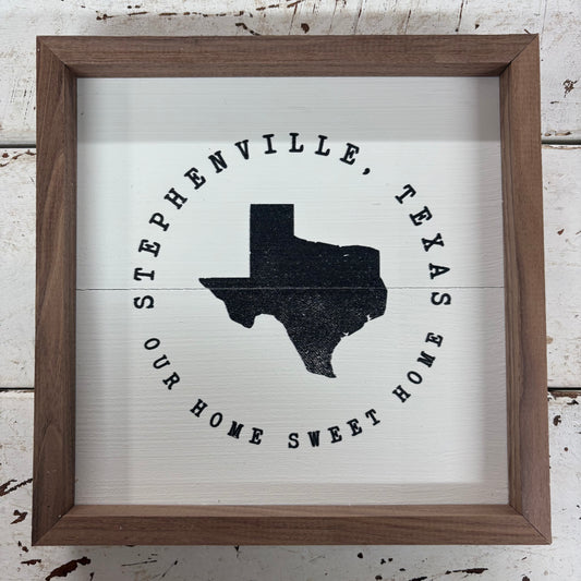 Home Sweet Home Round Sign - Kendrick Home
