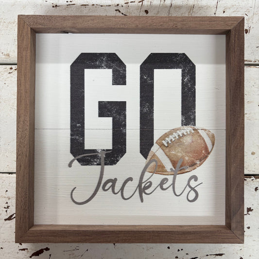 Go Jackets Sign - Kendrick Home