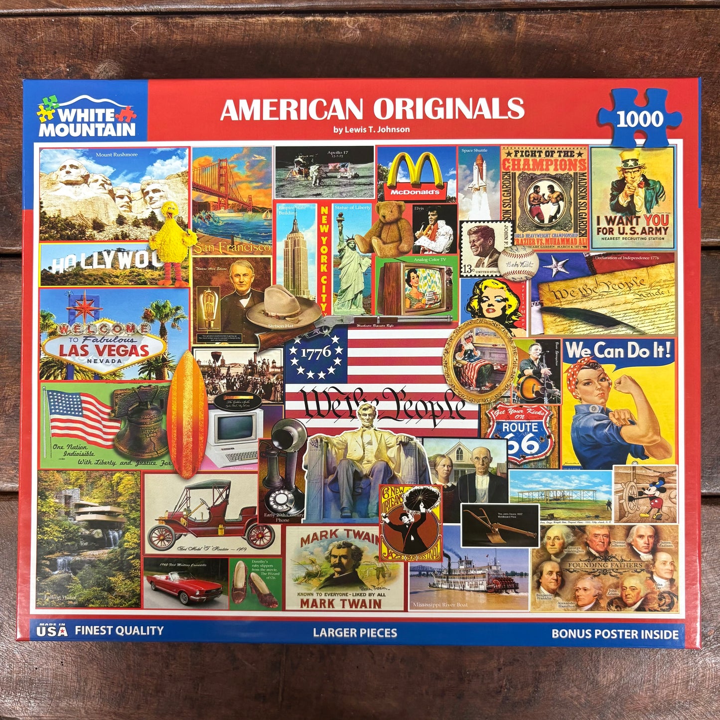 American Originals Puzzle - White Mountain