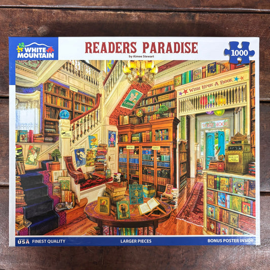 Readers Paradise Puzzle - White Mountain