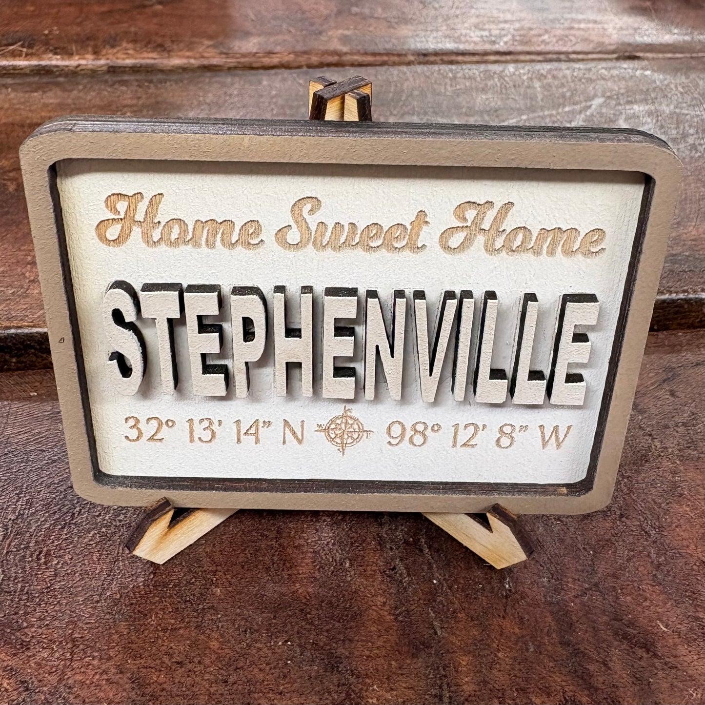 Stephenville Magnet/Mini Sign - Pine Designs