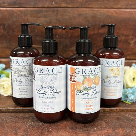 Grace Goat Milk Lotions - Grit