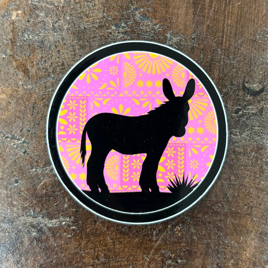 Pink Donkey Sticker