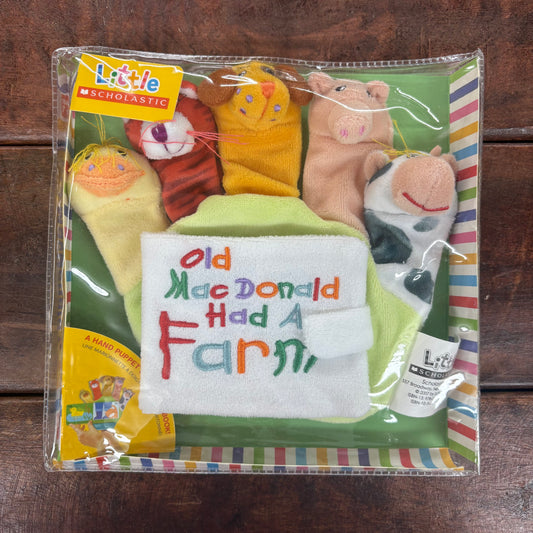 Old Macdonald Had A Farm - Hand Puppet Book - Scholastic
