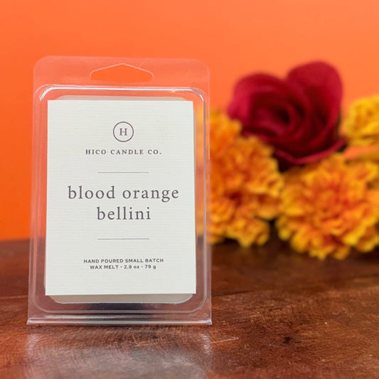 Blood Orange Bellini Wax Melts - Hico Candle Co.