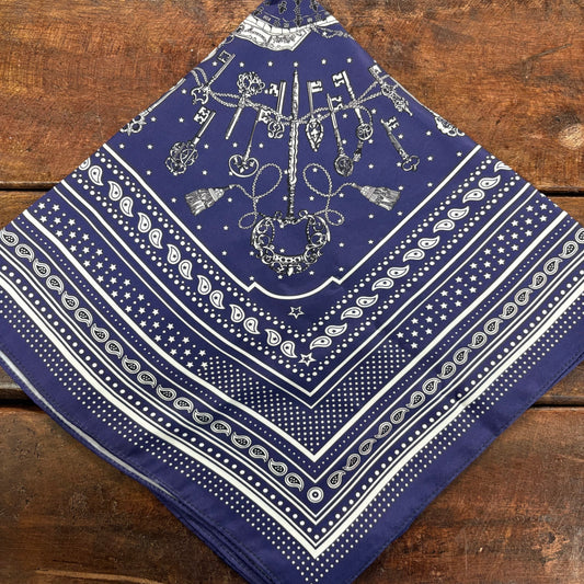 Purple Paisley Scarf - Accity